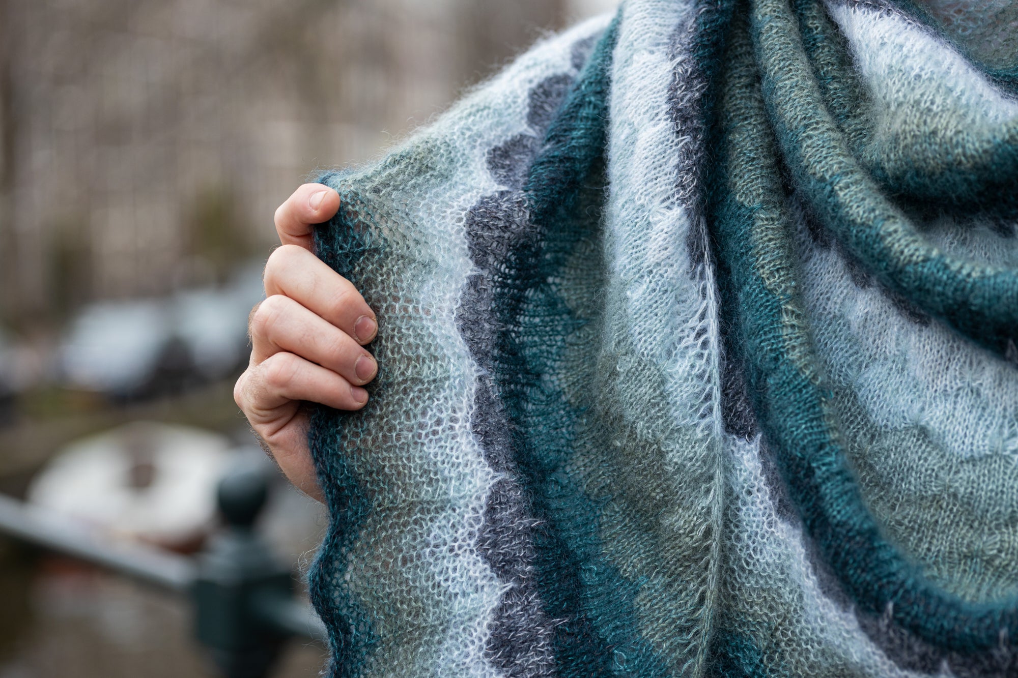 Awesomer Gossamer Shawl