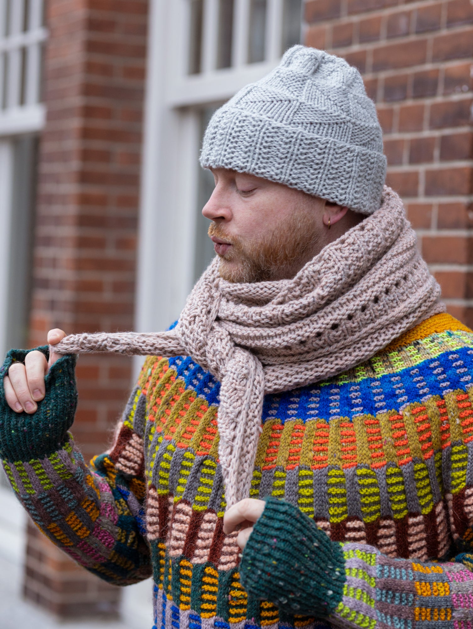 Cargo Collage Shawl