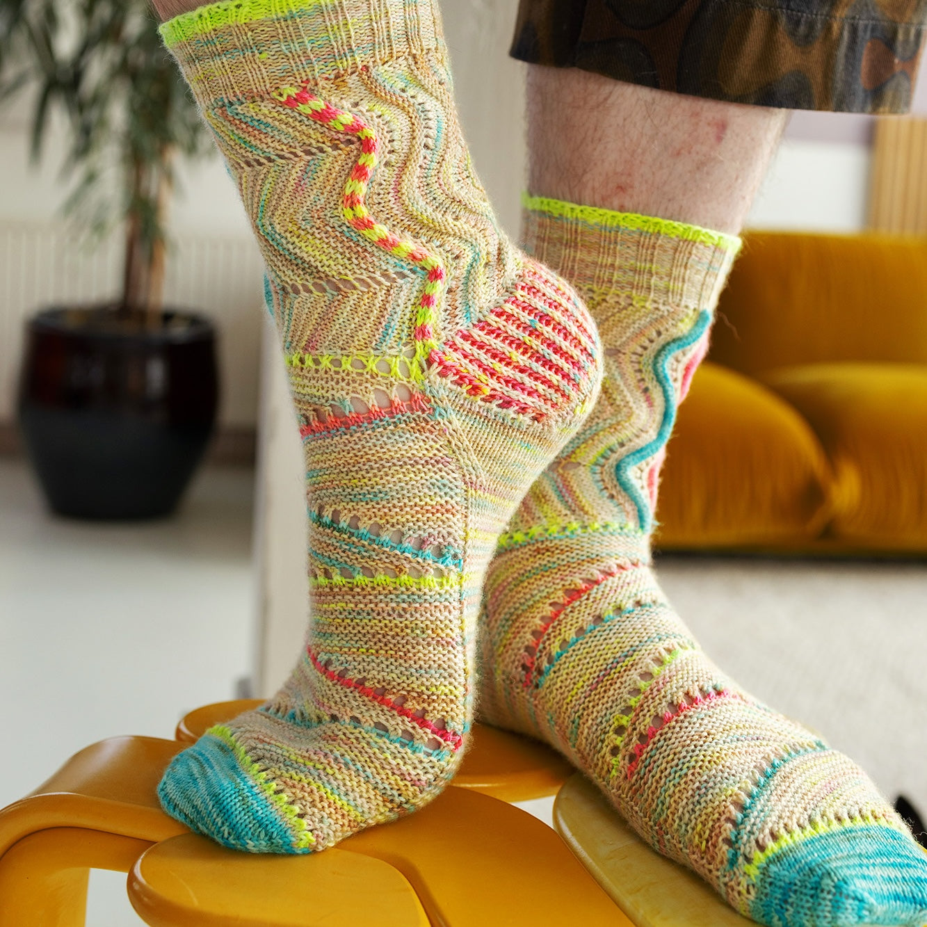 Color Popportunity Socks