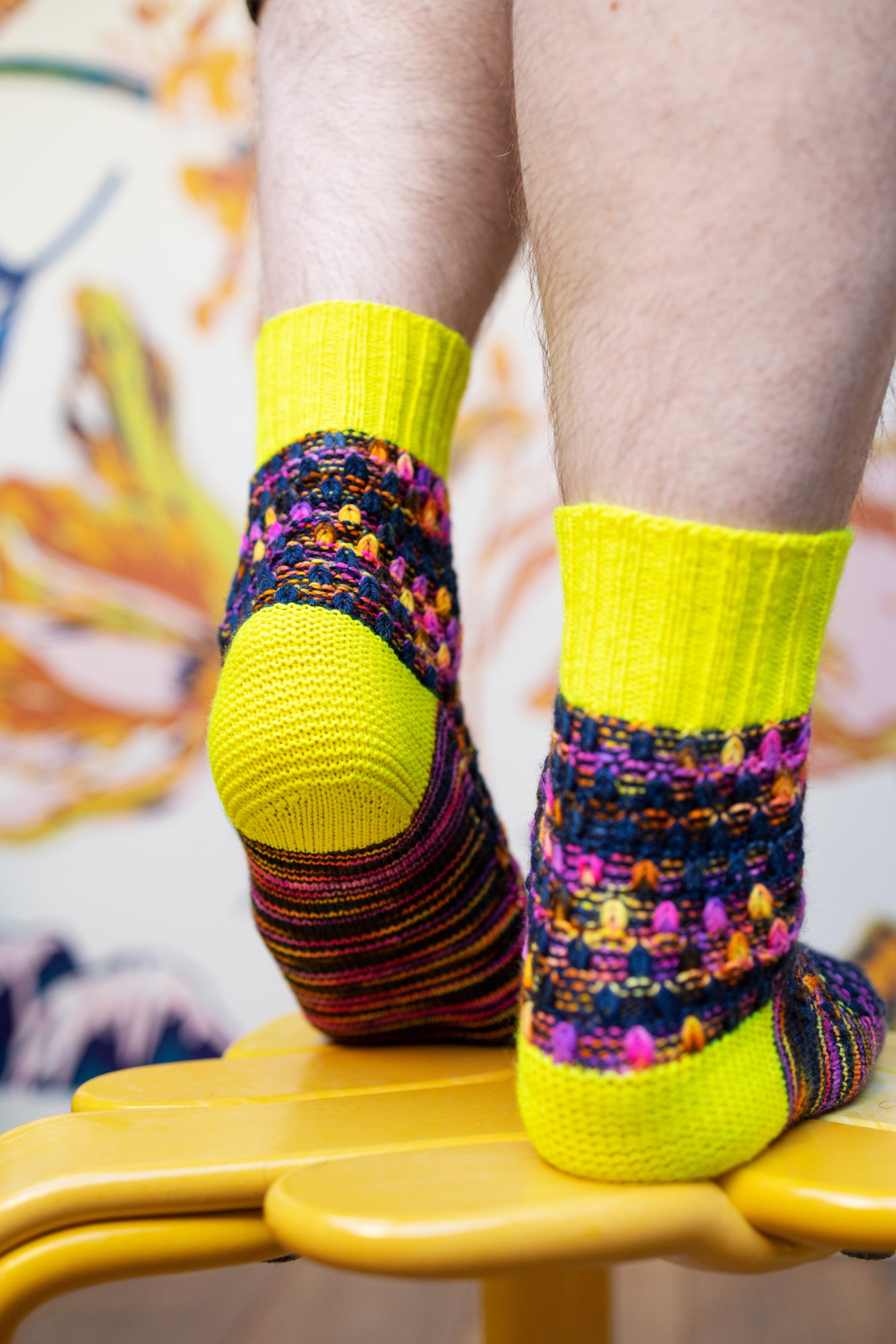 Dancing Droplet Socks