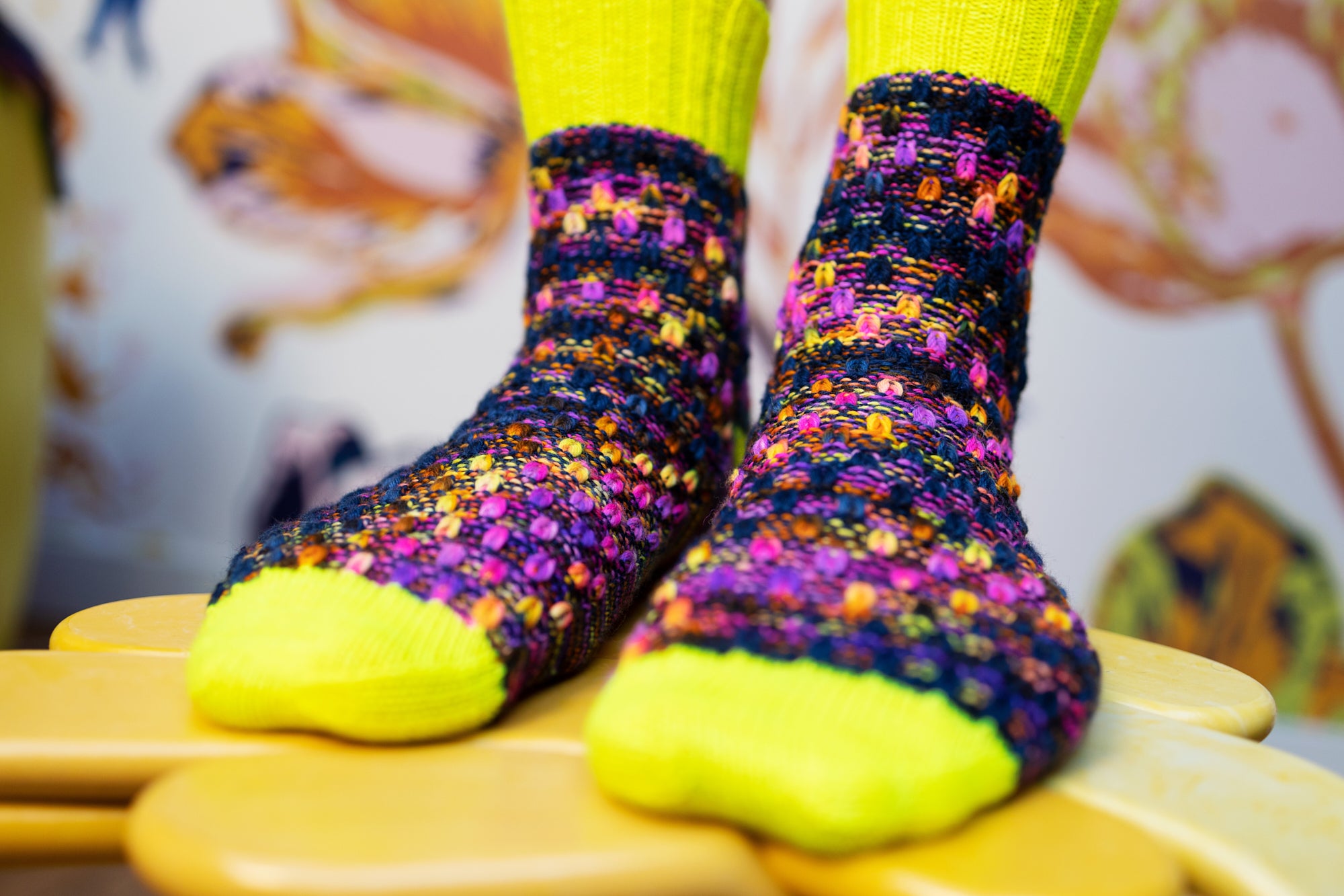 Dancing Droplet Socks