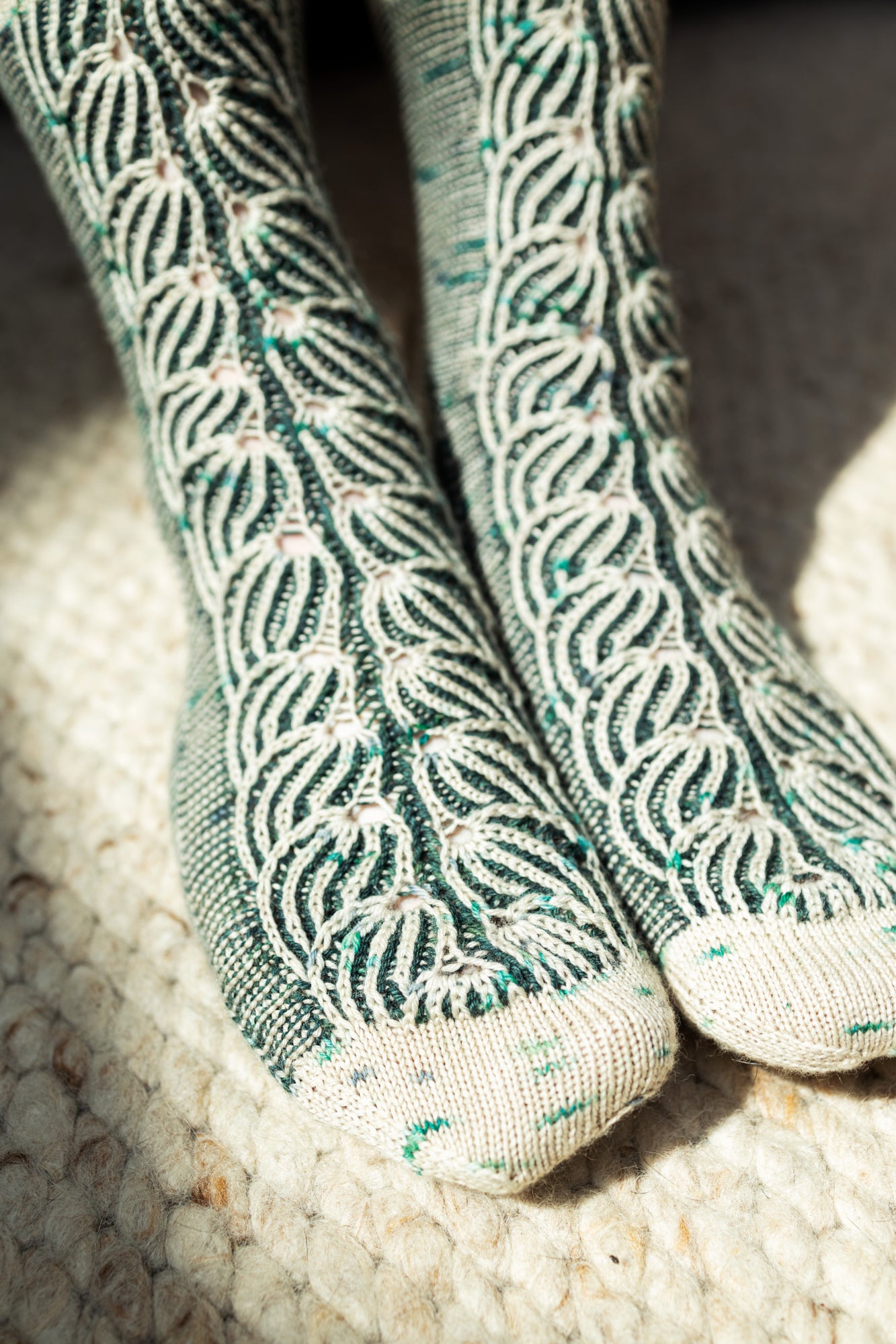 Flying Foxtail Socks