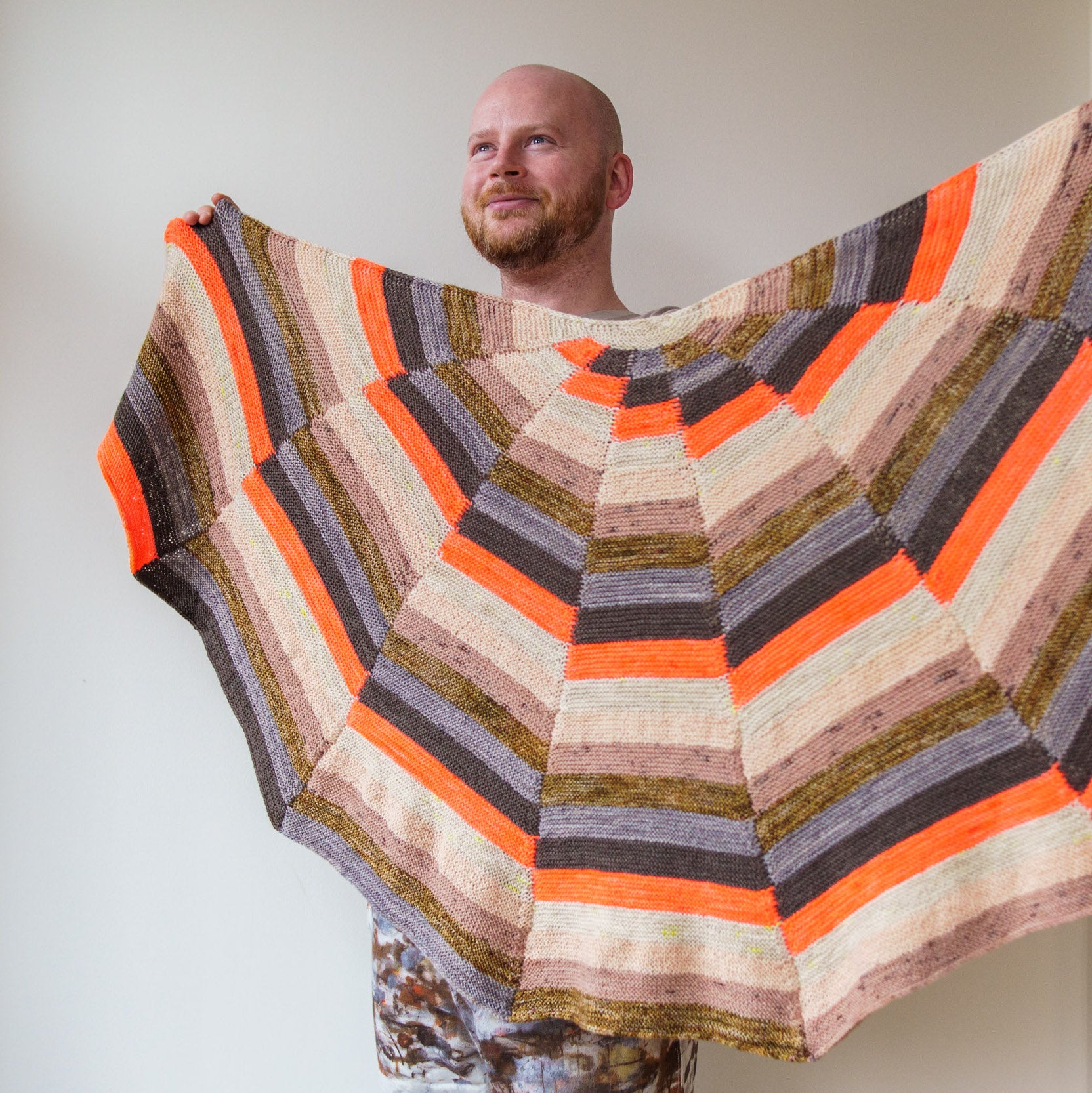 Fragmentation Shawl