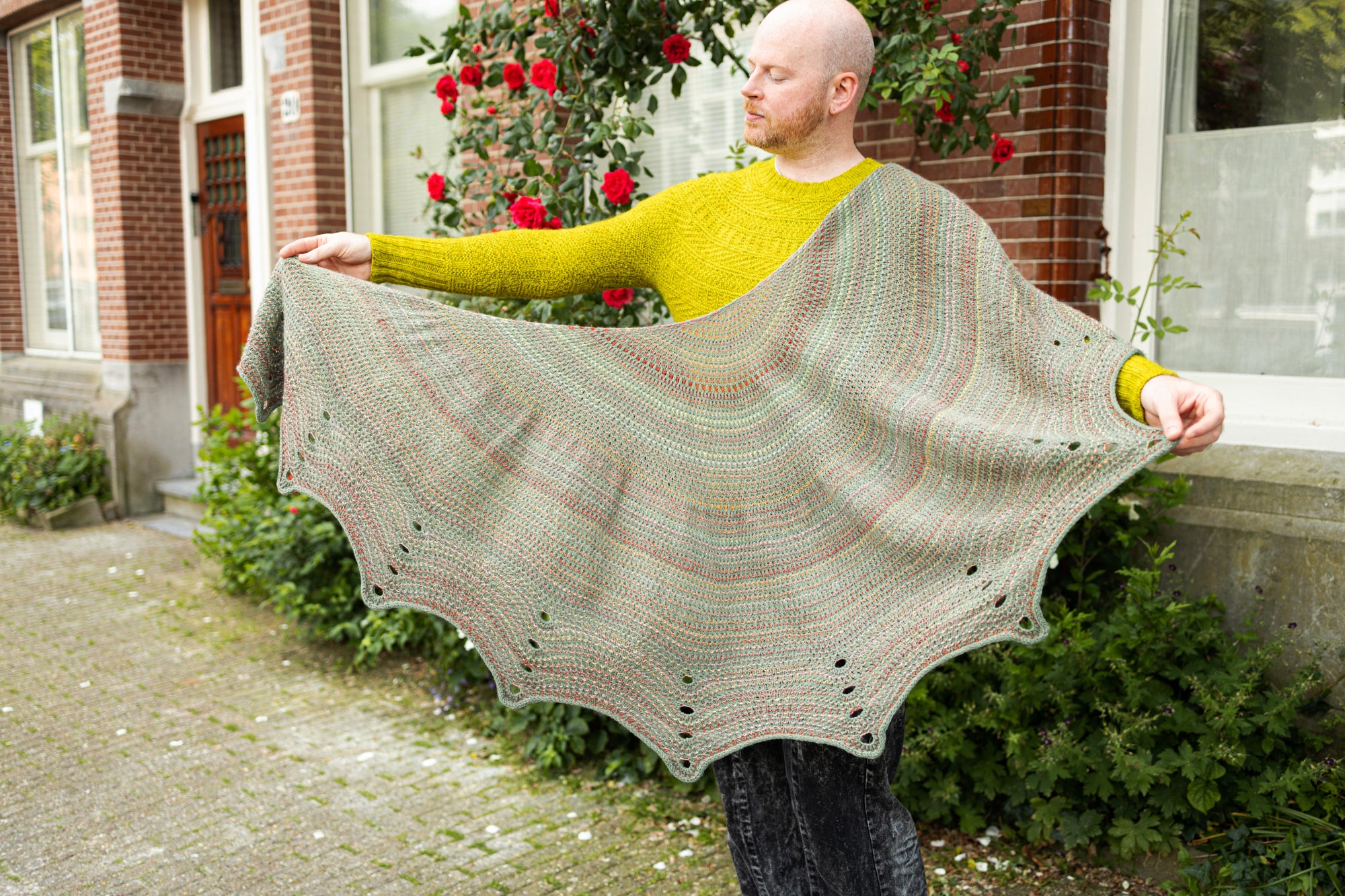 Lite Brite Shawl