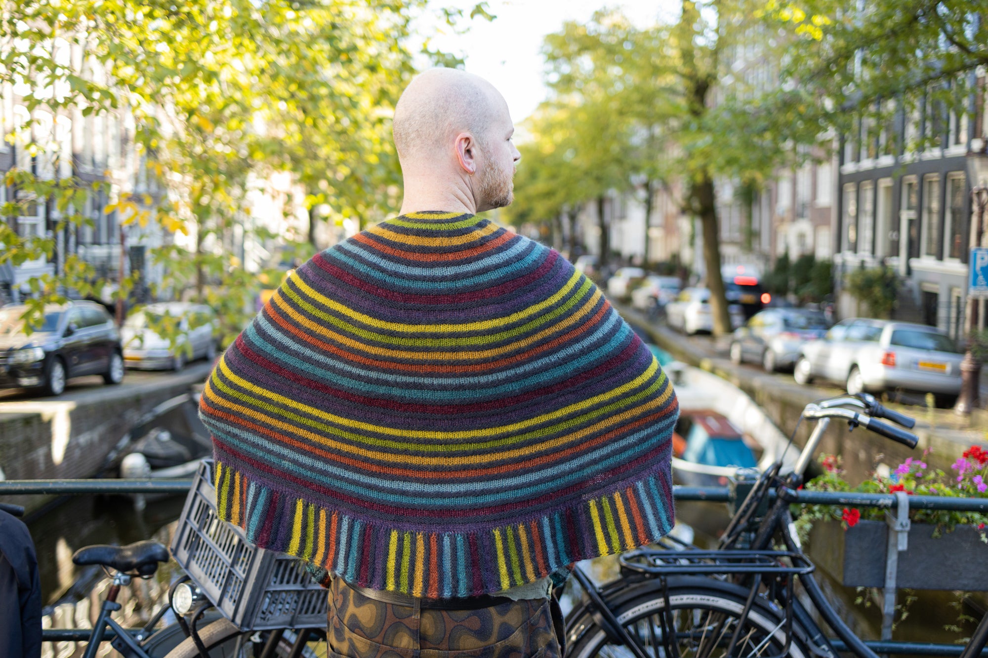 Painting Rainbows Shawl