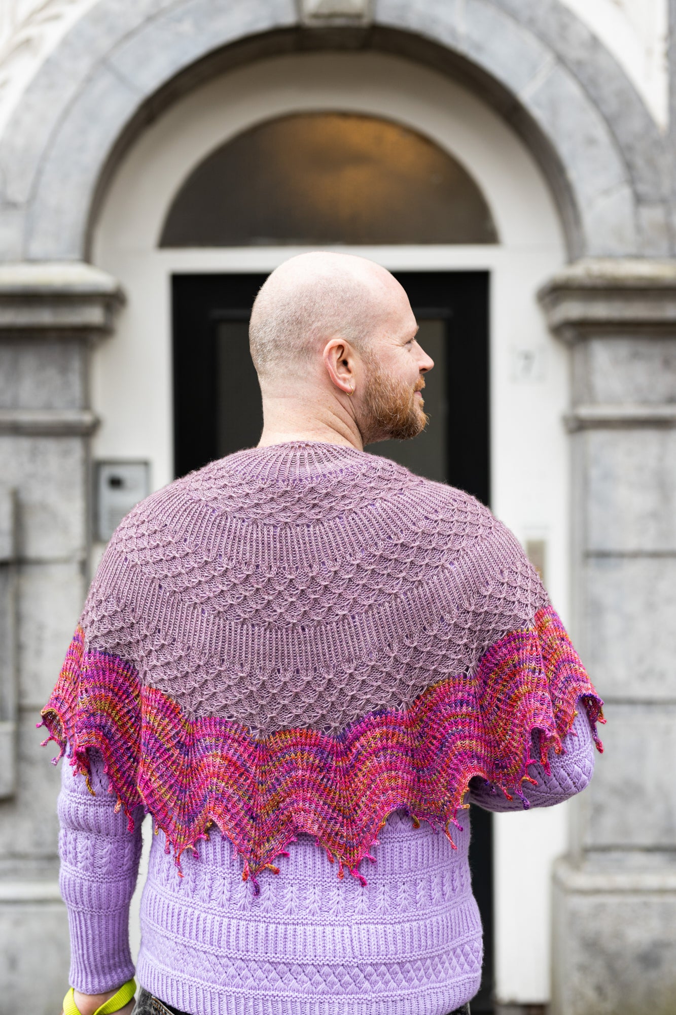 Rib Vault Shawl