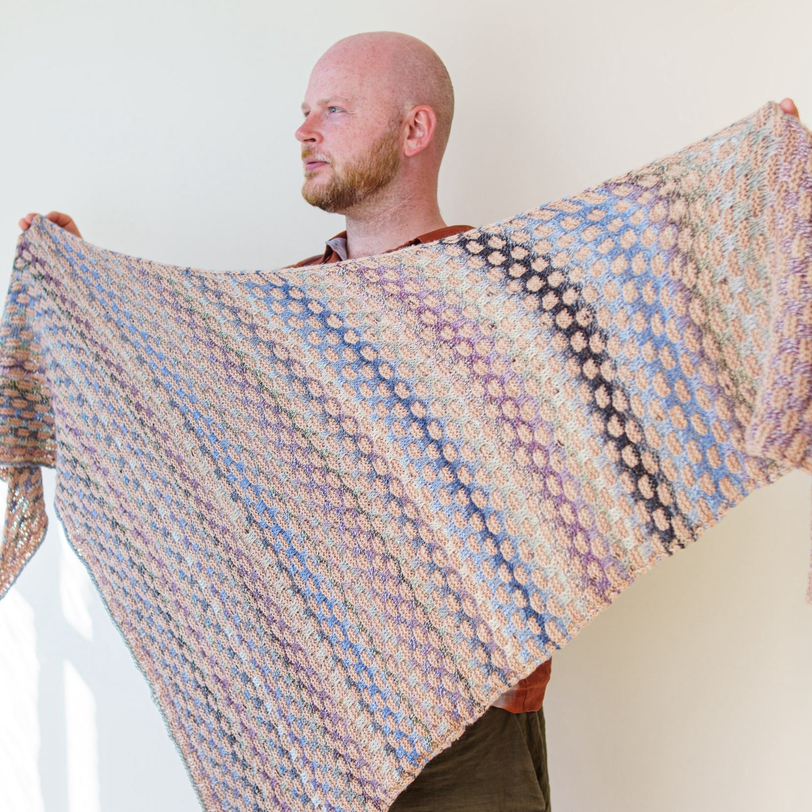 Woven Checks Shawl