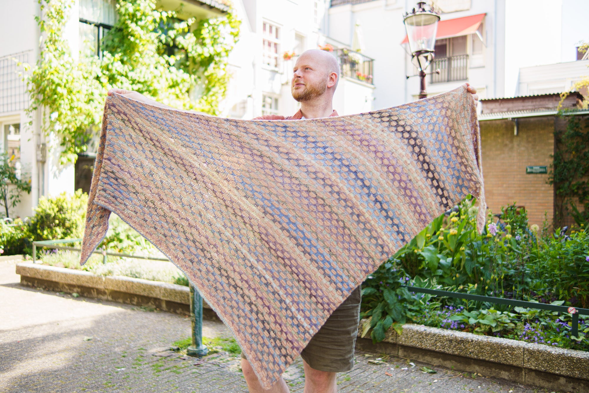 Woven Checks Shawl