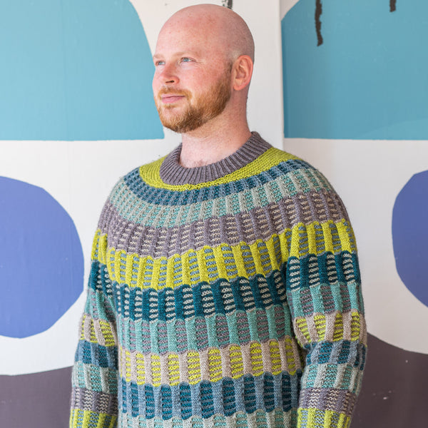 Painting Columns Sweater - Westknits