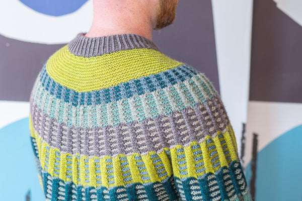 Painting Columns Sweater - Westknits