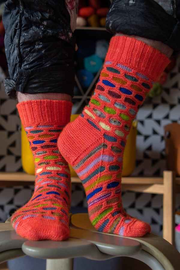 Painting Rainbows Socks - Westknits